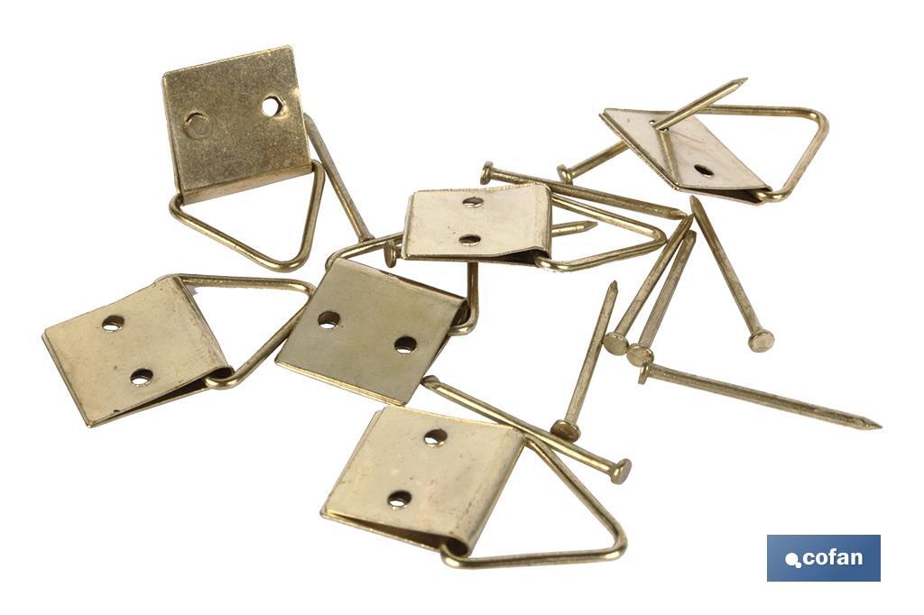 BL 6 UDS CUELGACUADROS 14 X 14MM BL 6 UDS CUELGACUADROS 14 X 14MM