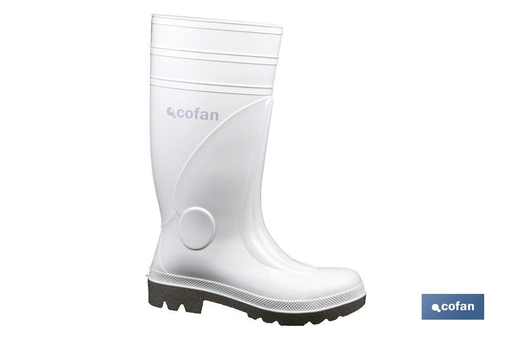 BOTA AGUA ALTA SEGUR. S-4 BLANCA T-45