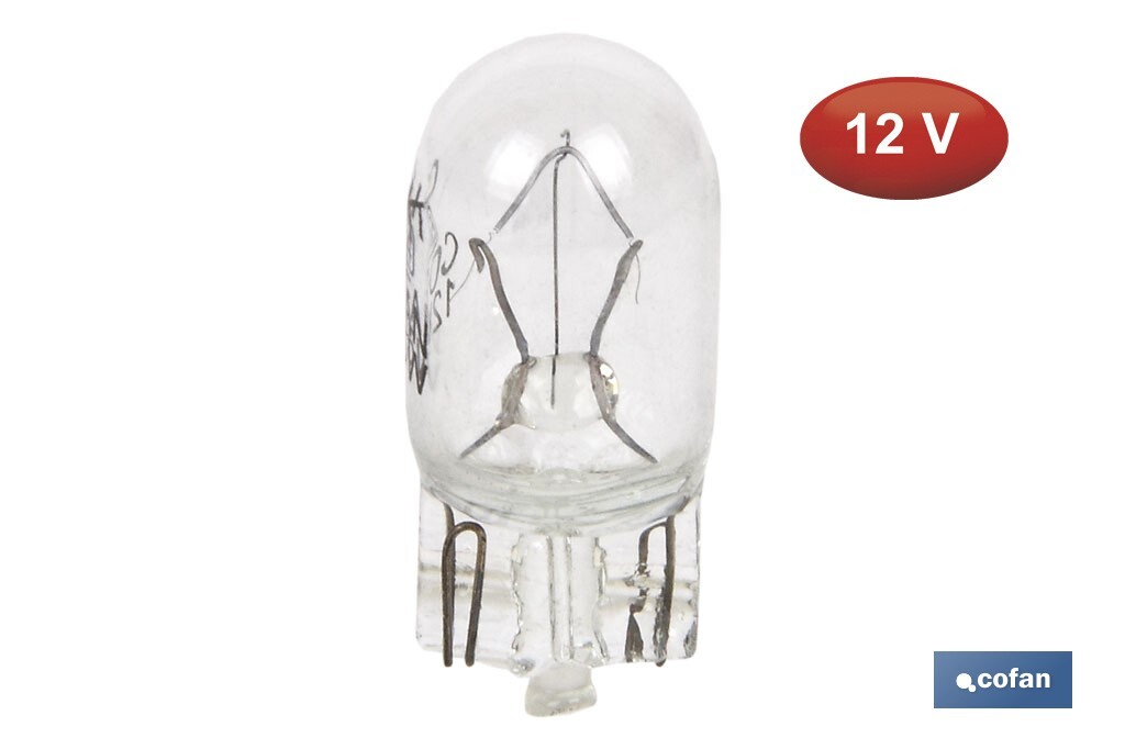 LÁMPARA S/CASQUILLO W5W  12V