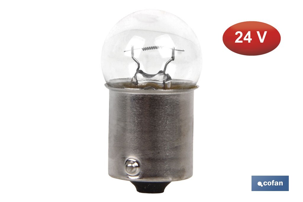 LÁMPARA COFAN PILOTO R10W (BA15s) 24V