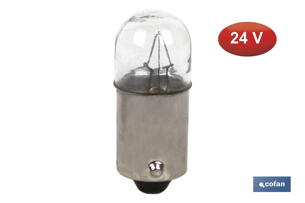 LÁMPARA COFAN CONTROL T4 W (BA9s) 24 V