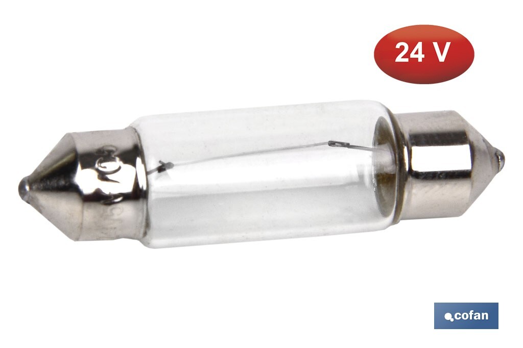 LÁMPARA COFAN PLAFONIER C5W (11X38) 24V