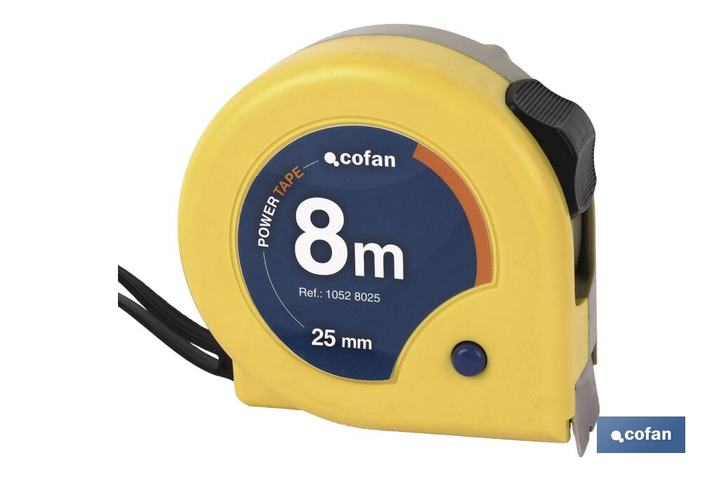 FLEXÓMETRO 25 MM X 8 M