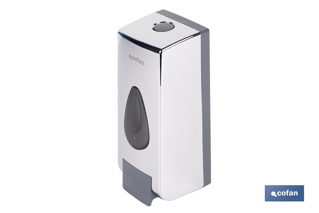 DOSIFICADOR DE JABÓN DE ABS 600 ML COLOR CROMO