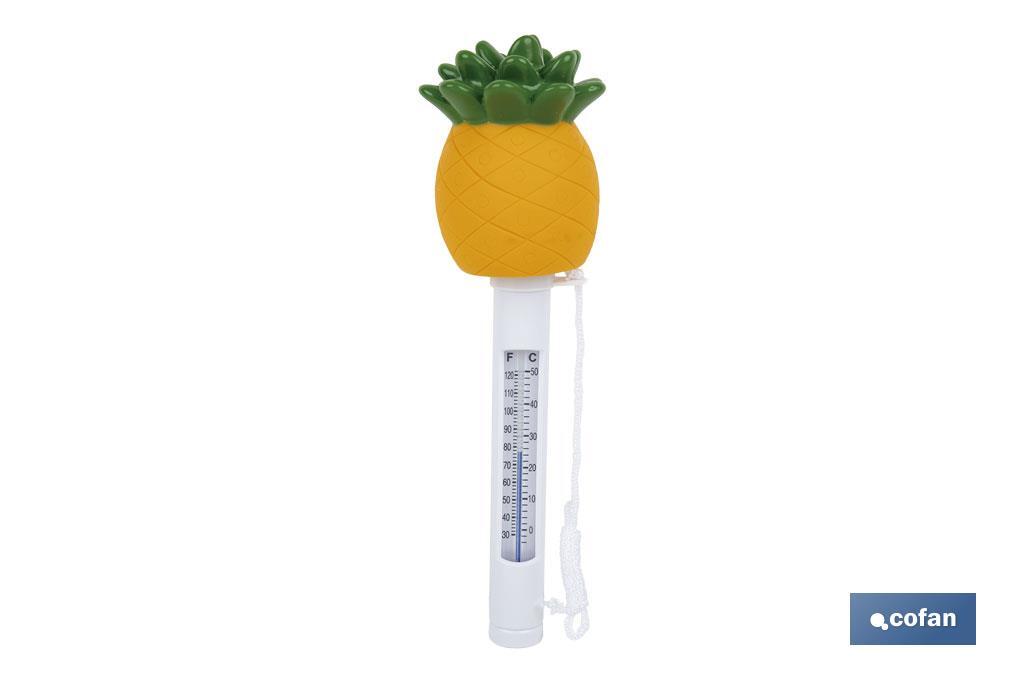 TERMÓMETRO FLOTANTE PISCINAS Ø 60 X 235 MM