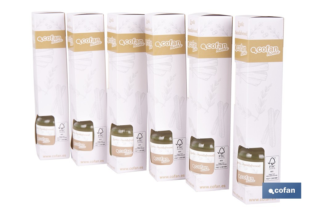 AMBIENTADOR DE VARILLAS EXOTIC SANDALWOOD 50ML