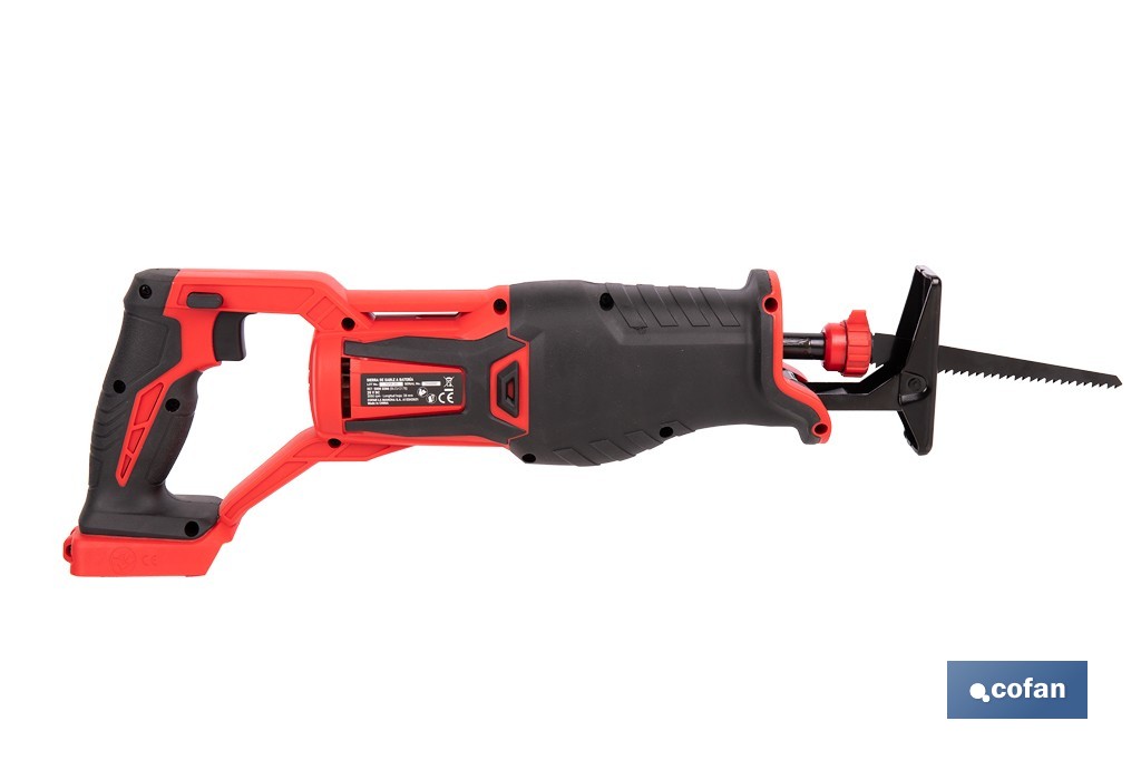 SIERRA DE SABLE A BATERÍA Li-ion 20 V 26 MM 3000 RPM SIN CARGADOR NI BATERÍA