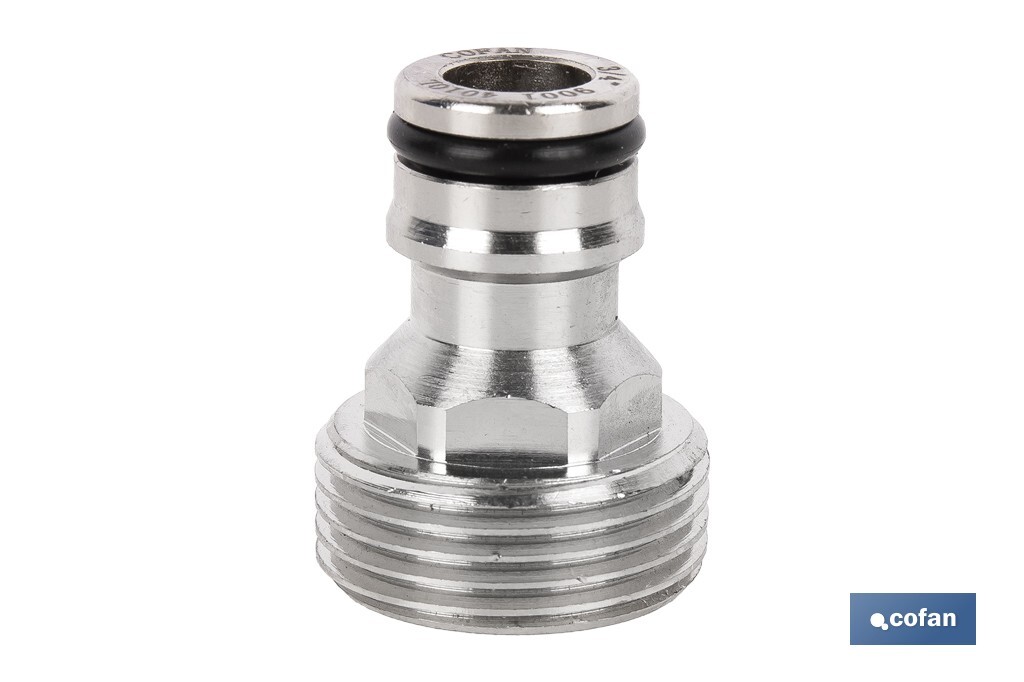 ADAPTADOR LATÓN ROSCA MACHO 3/4