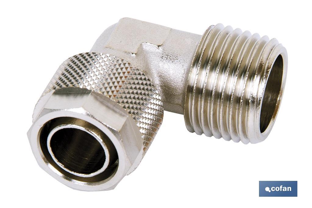 CODO CONICO MACHO T-6/4 R-1/4 CODO CONICO MACHO T-6/4 R-1/4