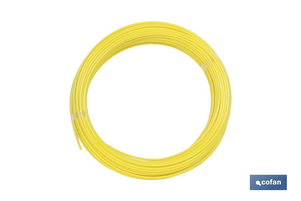 TUBO POLIAMIDA DIN-73378 AMARILLO 6X8 TUBO POLIAMIDA DIN-73378 AMARILLO 6X8