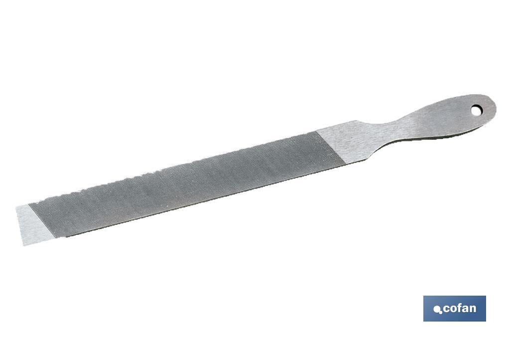 LIMA PLANA MANGO METAL 200mm GR-16 ENTREFINA LIMA PLANA MANGO METAL 200mm GR-16 ENTREFINA