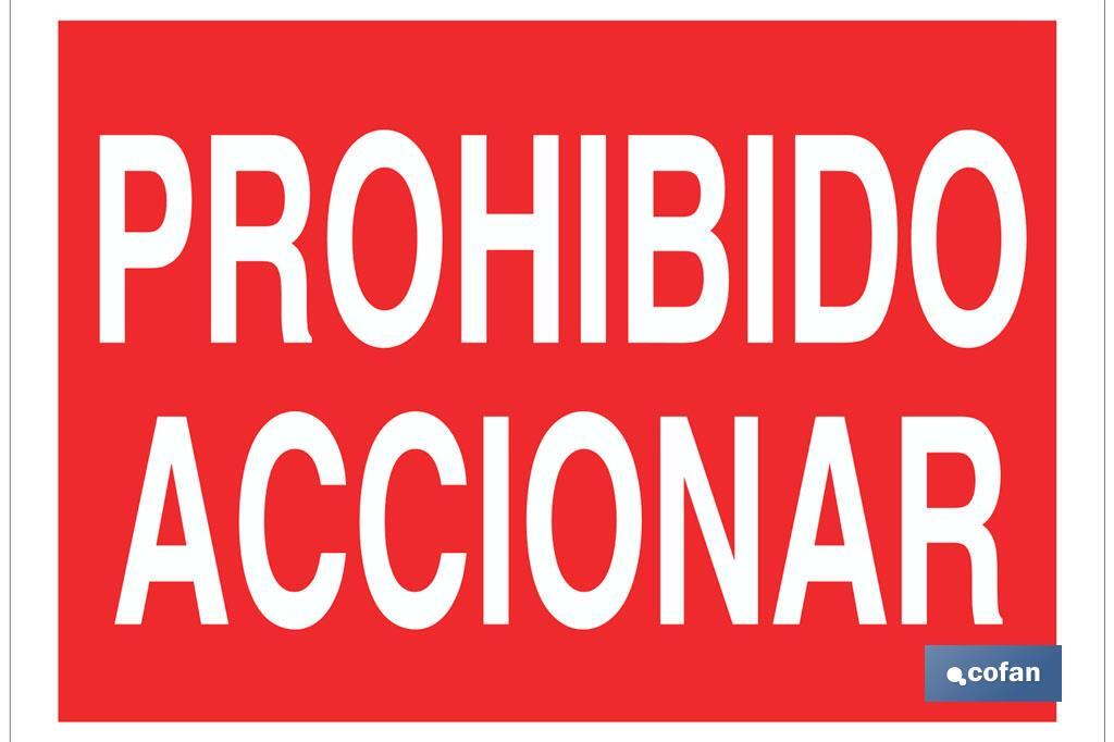 SEÑAL POLIESTIRENO 420X297MM