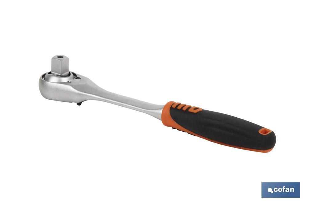 LLAVE DE CARRACA GIRATORIA 360° 1/4 LLAVE DE CARRACA GIRATORIA 360° 1/4