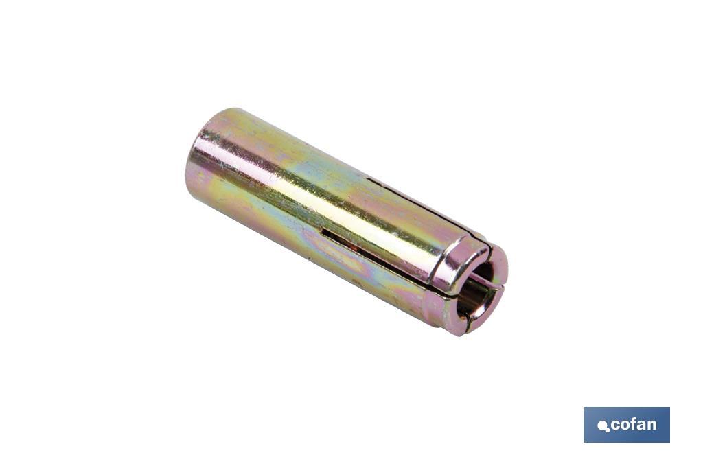 TACO METALICO EXPANSION P/GOLPE M-8 TACO METALICO EXPANSION P/GOLPE M-8