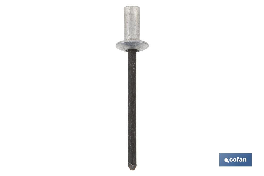 REMACHE ALUMINIO ESTANCO 3.2 X 8 MM