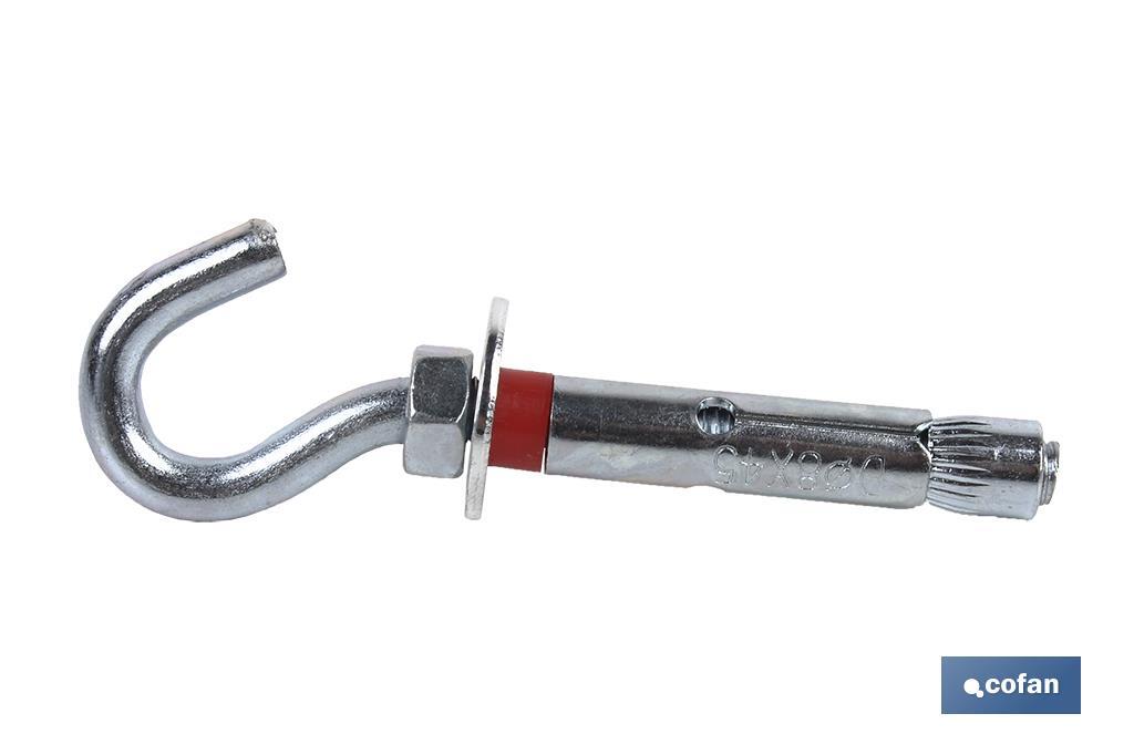 ANCLAJE METALICO C/GANCHO 10/12X70 ANCLAJE METALICO C/GANCHO 10/12X70