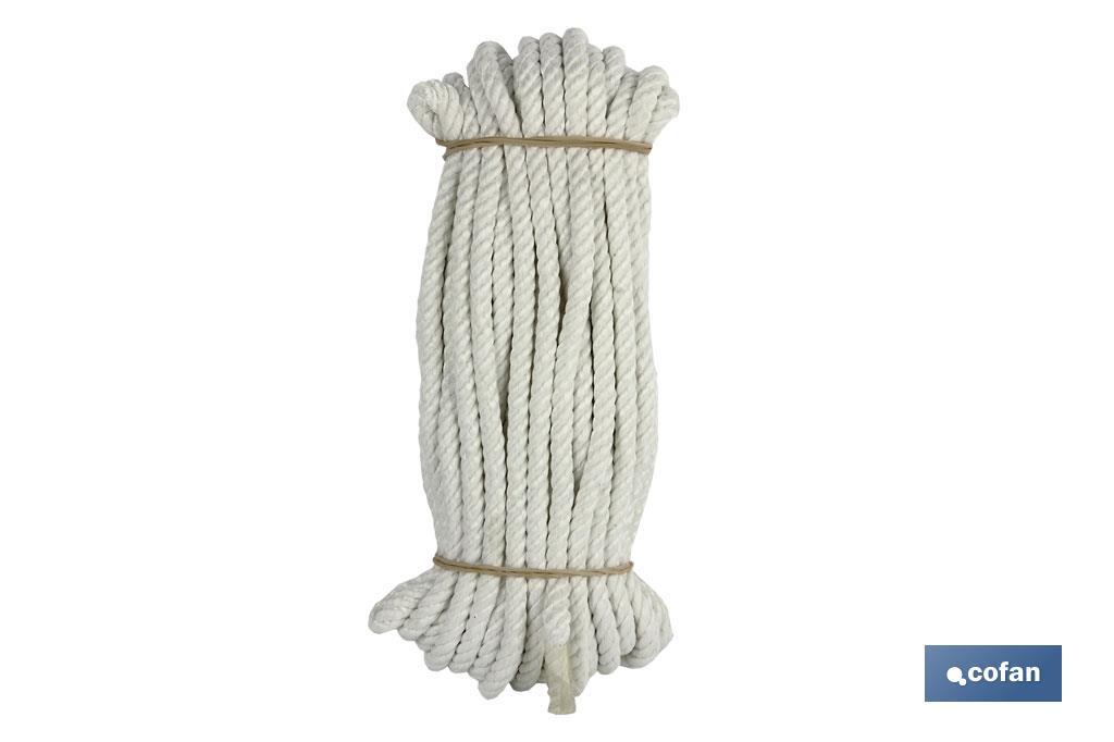 MADEJA CUERDA NYLON MATE 4 CABOS 10MM 10M MADEJA CUERDA NYLON MATE 4 CABOS 10MM 10M