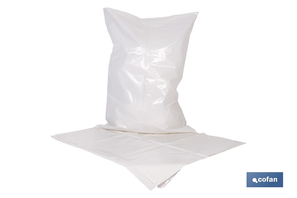 PACK 10 SACOS DE POLIETILENO 550 X 750 MM