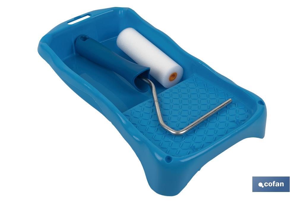 KIT ESMALTAR Rodillo+Cubeta 16 X 31 CM