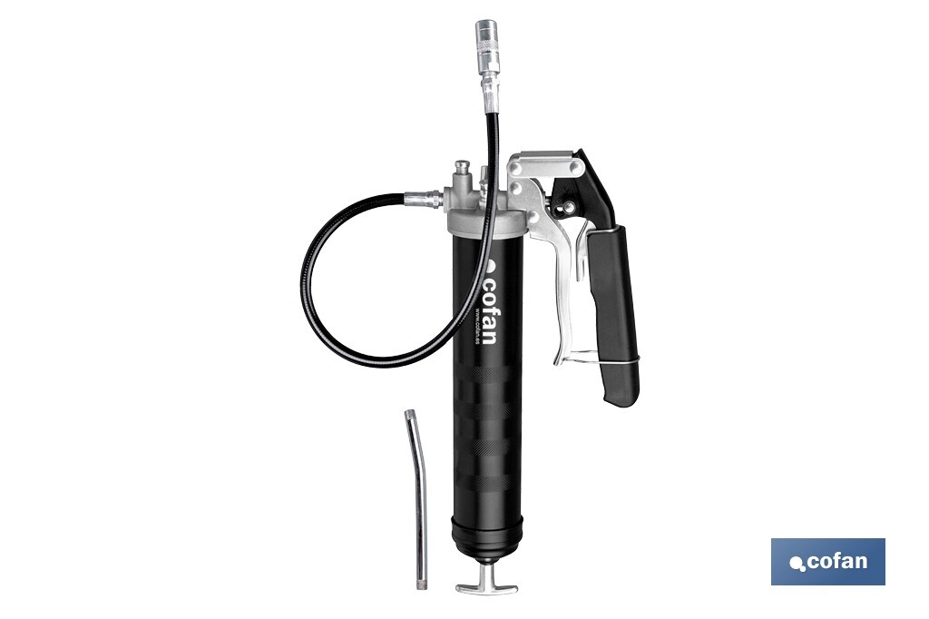 BOMBA DE ENGRASE DUAL PALANCA Y PISTOLA 400 G