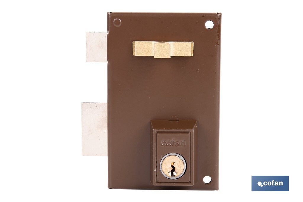 CERRADURA DE SOBREPONER IZQUIERDA 70 MM ADAPTABLE AL MODELO 56A