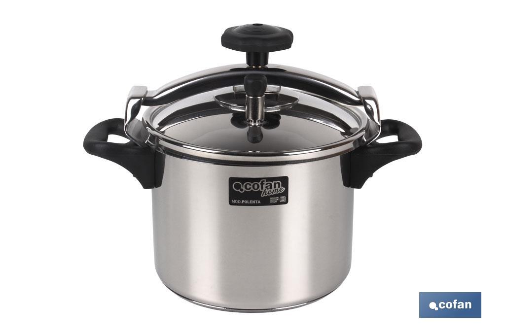 OLLA PRESION INOX MOD POLENTA INDUCCIÓN 4,5 LT OLLA PRESION INOX MOD POLENTA INDUCCIÓN 4,5 LT