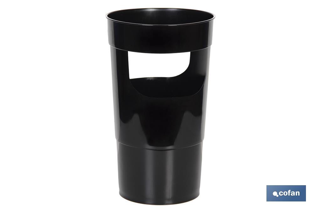 PARAGÜERO  NEGRO  POLIPROPILENO 27 X 20.6 X 45 CM venta unitaria