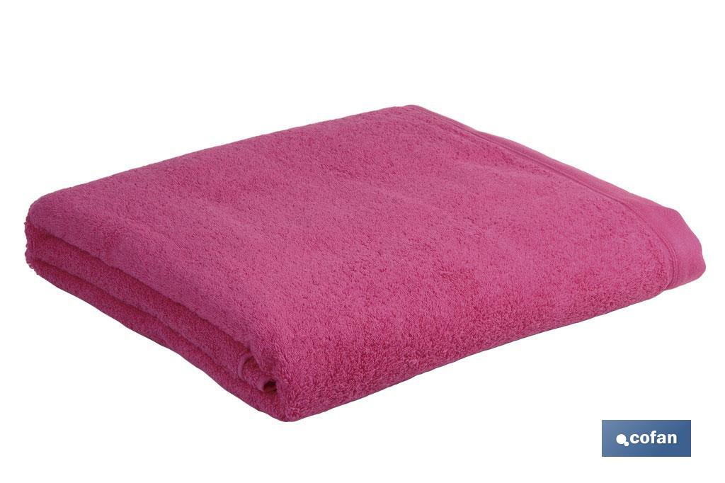 TOALLA DUCHA FUCSIA GR.580/M2 MODELO PRIMAVERA 70X140