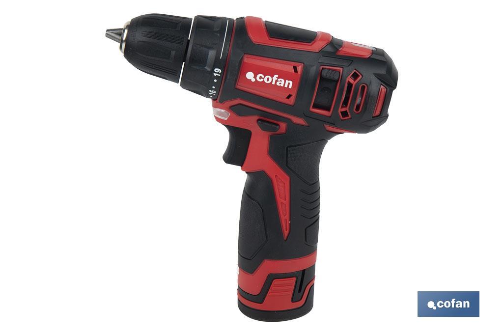 TALADRO ATORNILLADOR A BATERÍA 12 V 1150 RPM