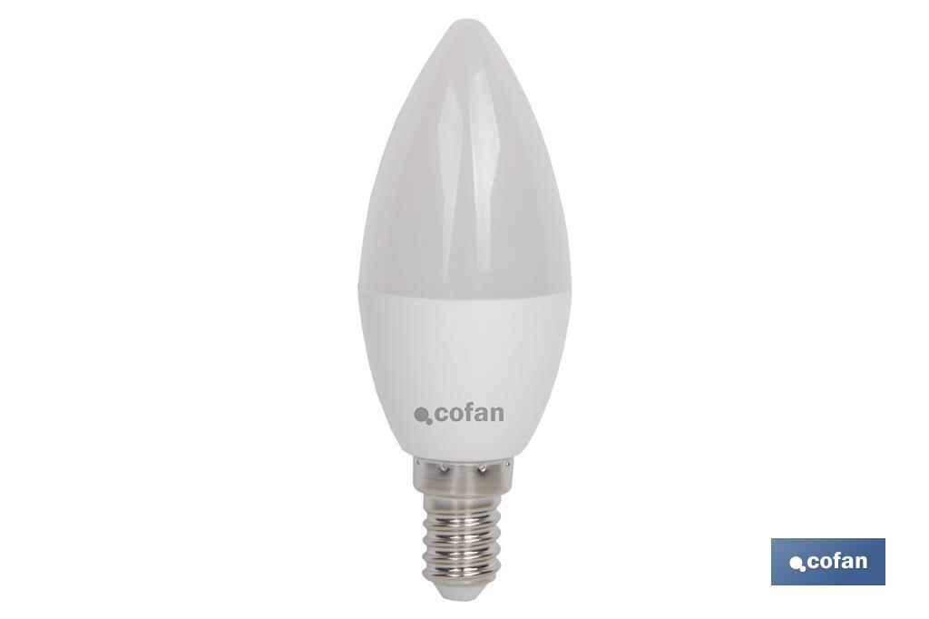 BOMBILLA LED 5W VELA E14 220º 400LM 3000K BOMBILLA LED 5W VELA E14 220º 400LM 3000K
