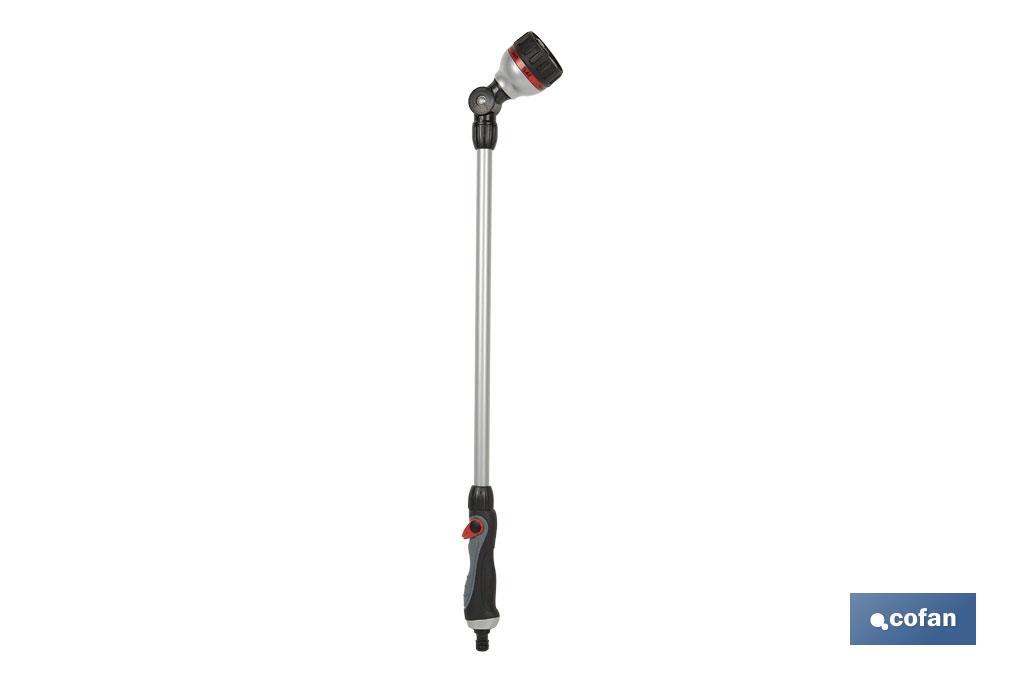 LANZA DE RIEGO 6 POSICIONES CON CONTROL DE CAUDAL EN EL PULGAR