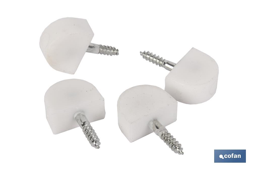 BL 2 UDS SOPORTE DE ESTANTE GRANDE BLANCO BL 2 UDS SOPORTE DE ESTANTE GRANDE BLANCO