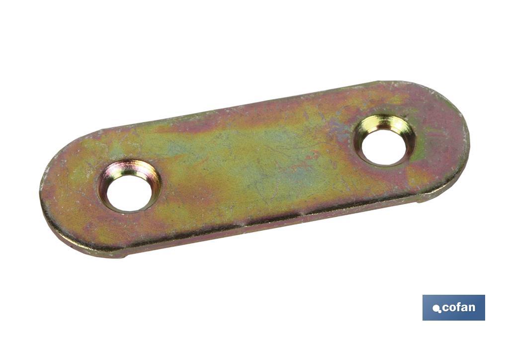 4 UDS PLACA DE UNION 55 X 17MM 4 UDS PLACA DE UNION 55 X 17MM