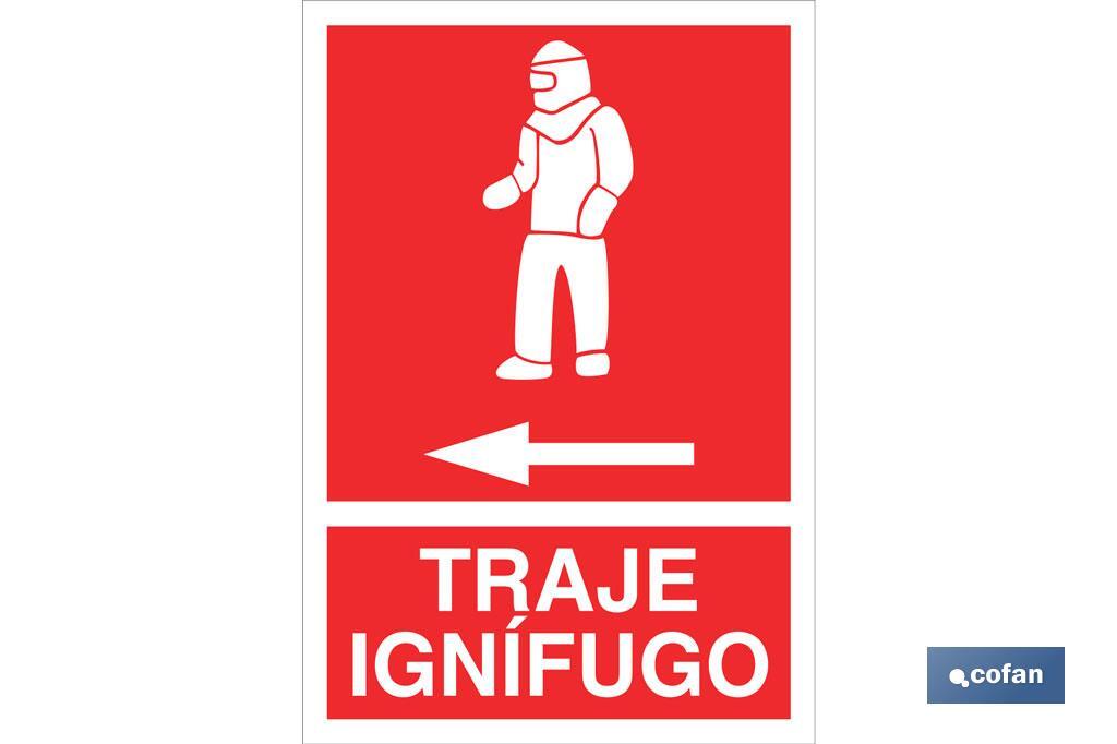 Traje ignifugo