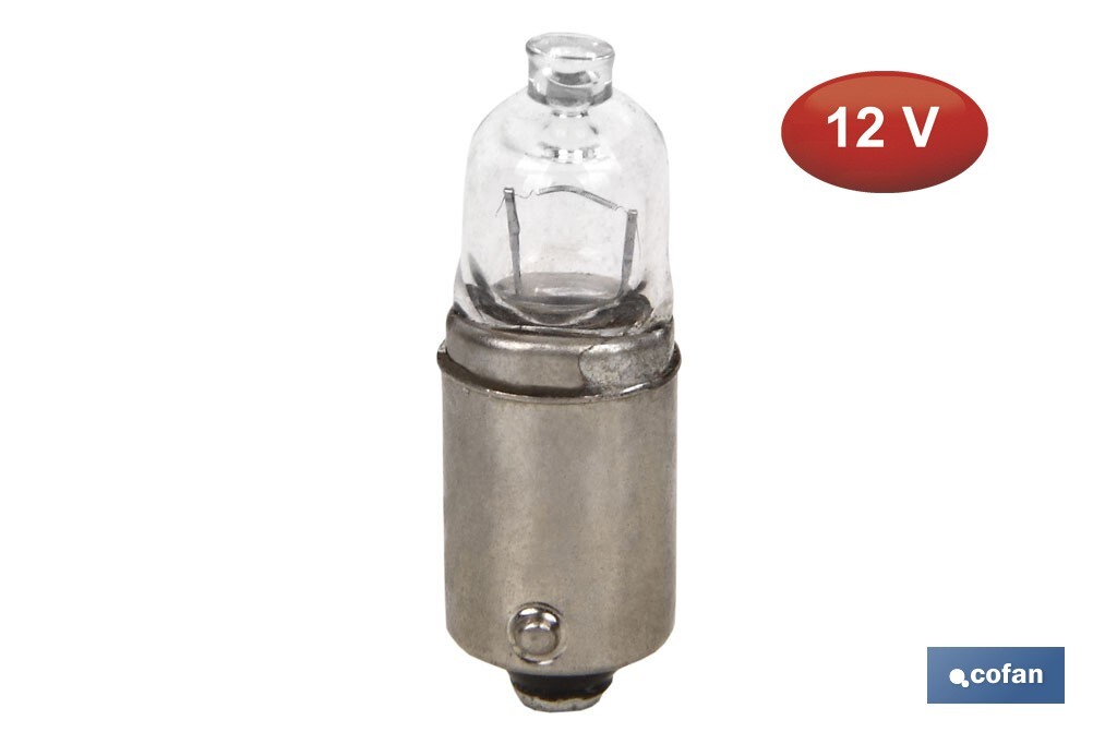 Lámpara halógena mini H-6W 12V