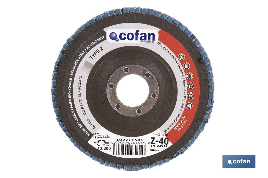 Disco Laminado Profesional Plano