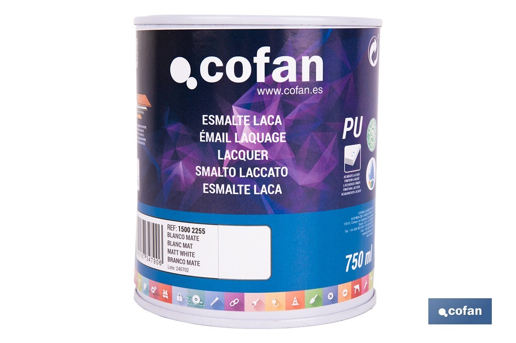 Esmalte Laca al Agua | Varios colores | Diferentes tamaños de bote