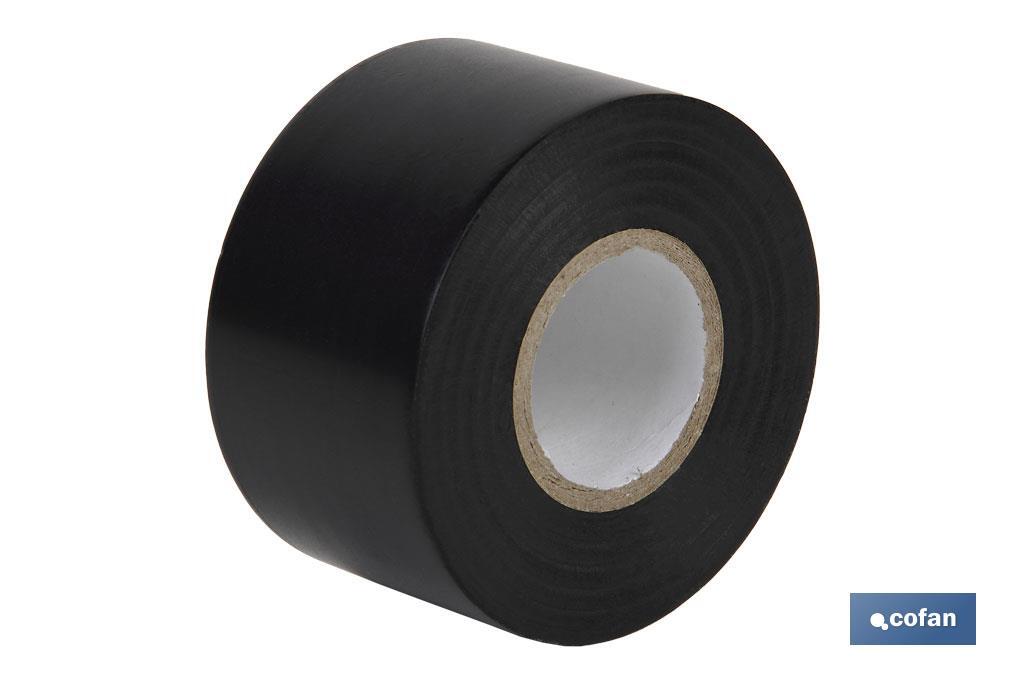 Cinta Aislante de PVC Negro 0,15 mm x 50 mm x 33 m