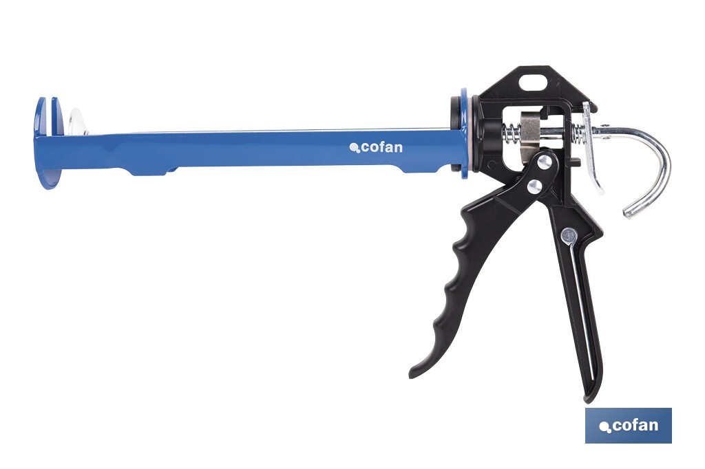 Pistola de silicona profesional | Pistola selladora de aluminio | Para cartuchos de 310 ml