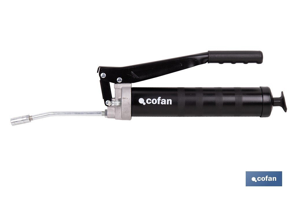 Bomba de engrase profesional de doble pistón | Capacidad: 400 g | Alta presión 6000 PSI