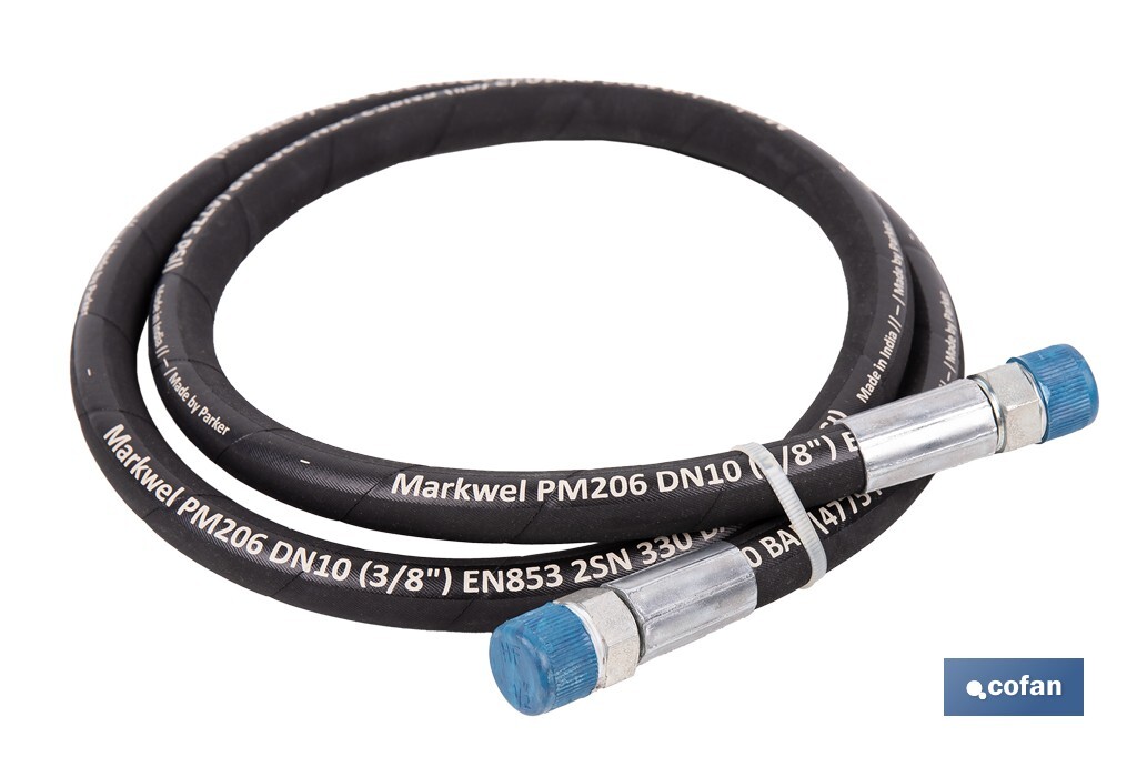 Manguera hidráulica | 2200 PSI | 1/2 BSP | Disponible en diferentes tamaños