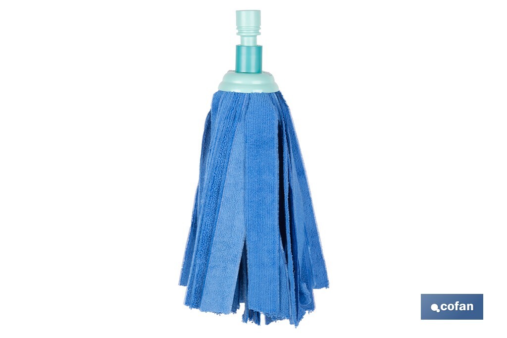 Fregona de microfibra con amortiguador