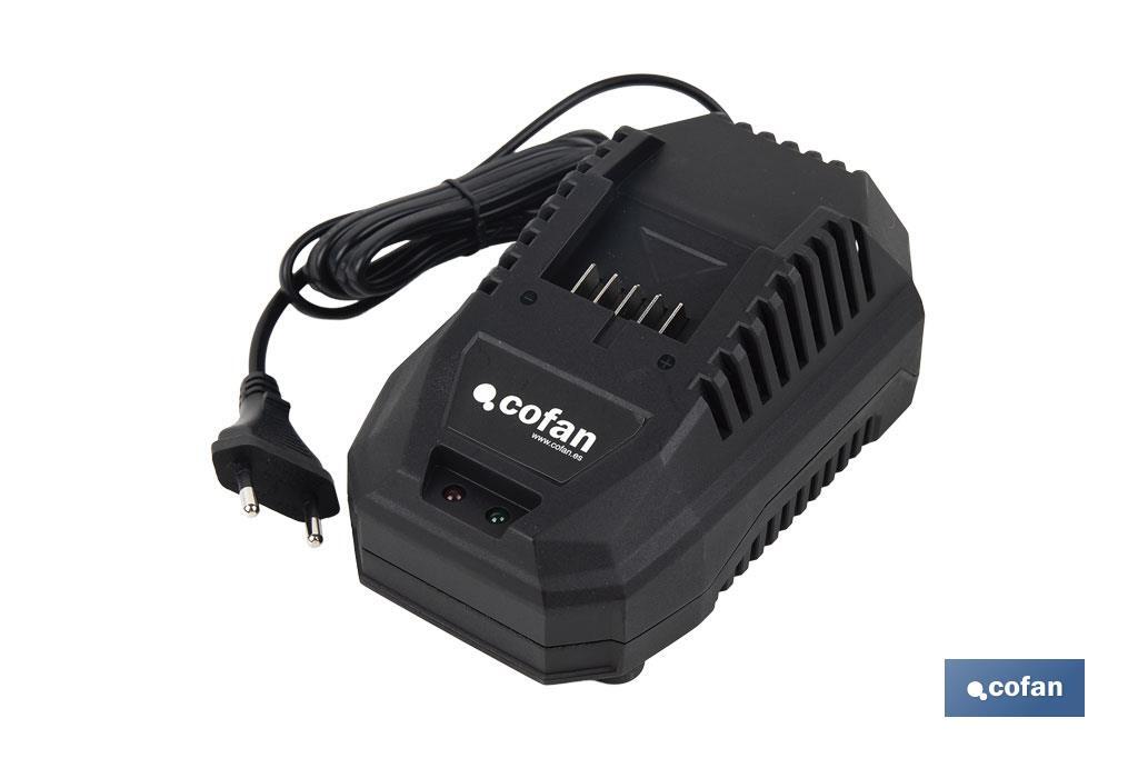 Cargador de batería de alta eficiencia: 20 V 4,5 A | Compatibilidad con sistema 1 For All | Tecnología de carga inteligente