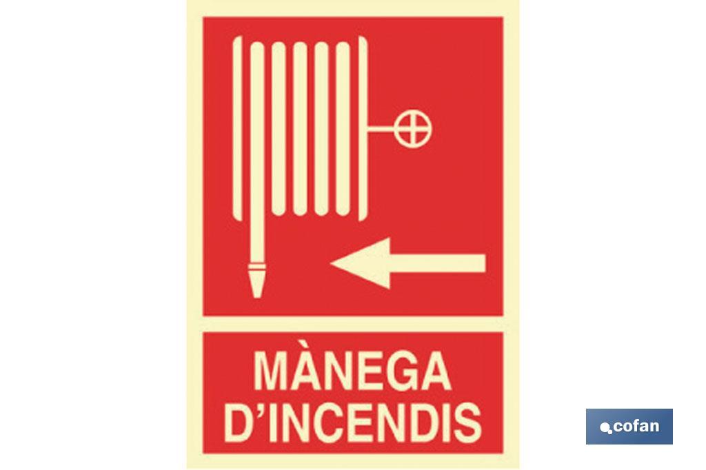 Mànega D\'incendis esquerra