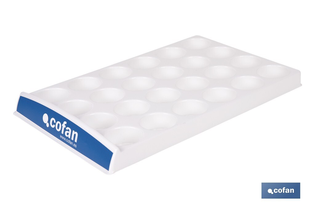 Expositor para 24 cartuchos de silicona | Ofrece una presentación ordenada y profesional de los cartuchos de silicona