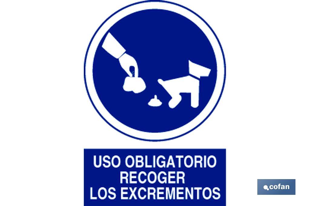 Obligatorio recoger excrementos