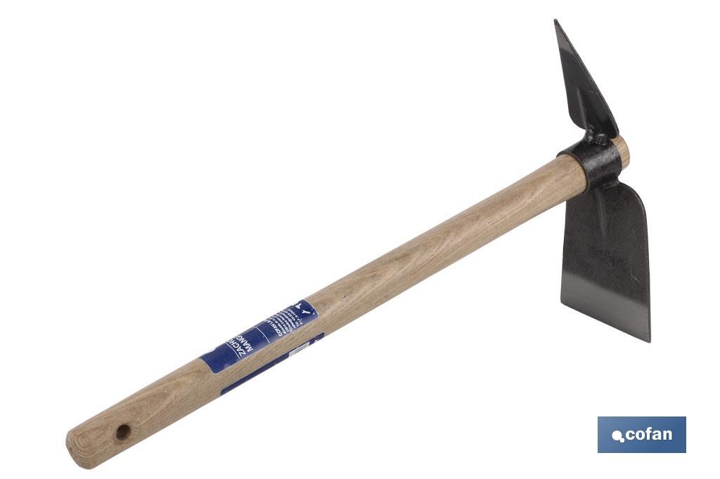 Zacho recto con puntas | Para usar en jardinería o agricultura | Medidas del zacho de 80 x 230 mm