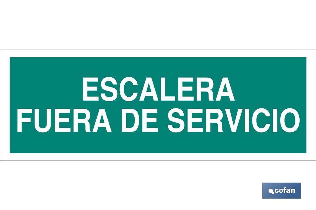 Escalera Fuera de Servicio